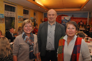 v. l. Sabine Schneider, Siegfried Sibinger, Mini Forster-Hüttlinger