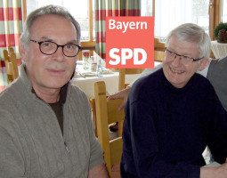 Stimmkreisvorsitzender Anton Krammer und Prof. Dr. Werner Widuckel